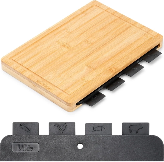 Set de planches à découper avec support, 5 pcs Vilde
