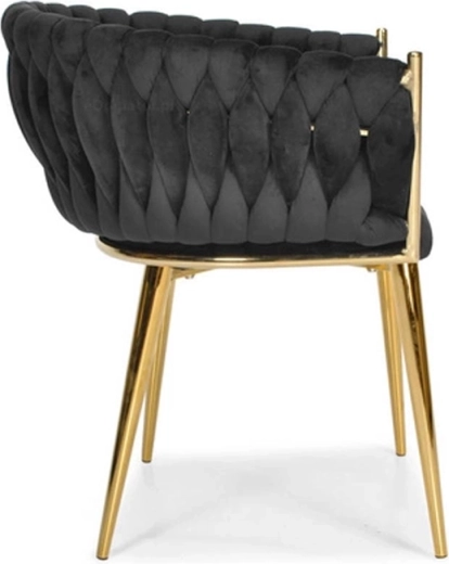 Dossier tressé et confortable