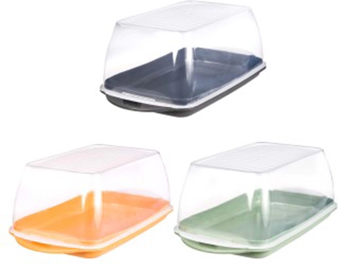 Boîte alimentaire Maxi, plastique 21,5 × 12 × 7,8 cm