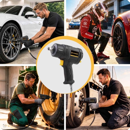 Quick Switch : changement rapide de sens et 3 niveaux de puissance