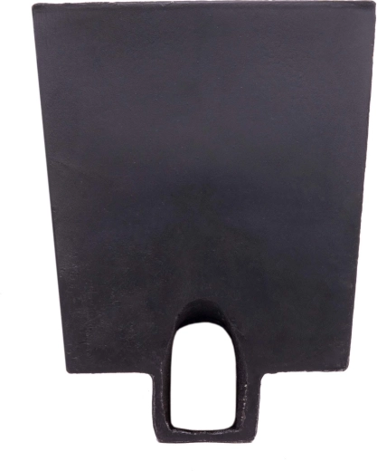 Houe plate forgée 600 g sans manche