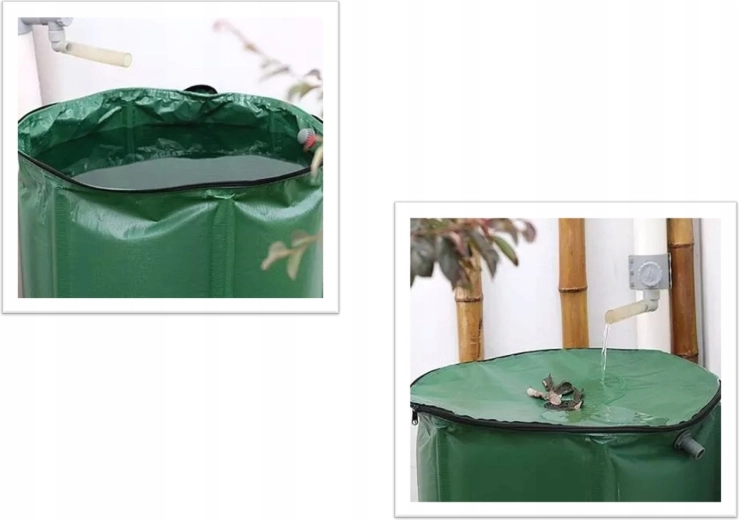 Couvercle zippé et filet filtrant contre les impuretés