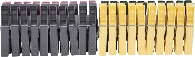 Pinces à linge 72 mm (20 pièces)