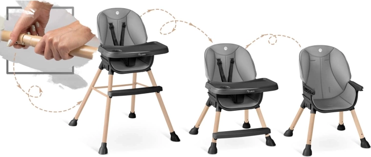 3-en-1 polyvalente : évolue avec votre enfant