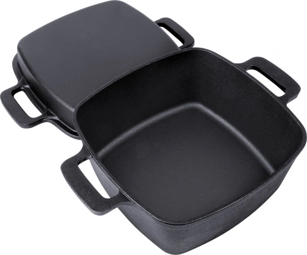 Fonte massive pour une chaleur uniforme