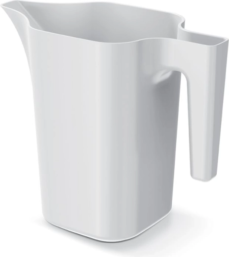 Arrosoir en plastique 1,8 l blanc
