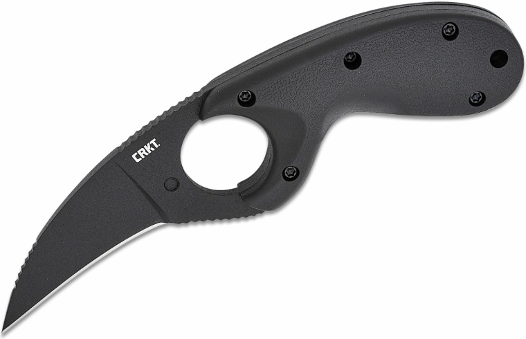 CRKT Bear Claw Black couteau outdoor noir avec étui