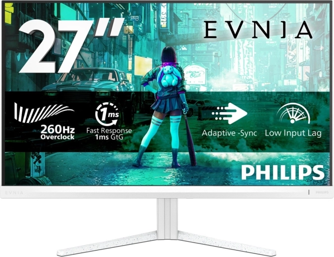 Moniteur gaming Philips Evnia 27" Fast IPS 260 Hz Full HD