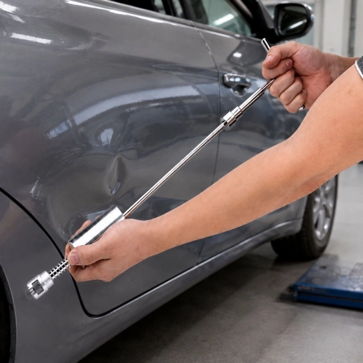 Utilisation directement sur la carrosserie et sur d’autres surfaces en tôle