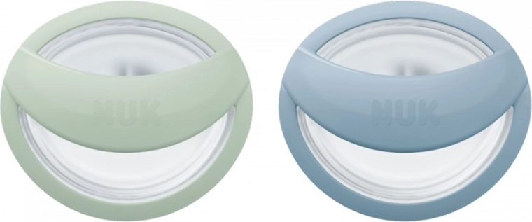 Sucette NUK Perfect Match 0–6 mois, 2 pcs, vert/bleu