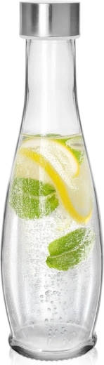 Bouteille en verre 480 ml avec bouchon à vis