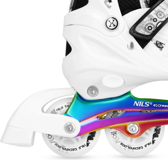 Roues LED et roulements ABEC 7 sur châssis en aluminium