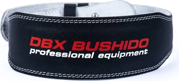 Ceinture de musculation DBX BUSHIDO en cuir naturel avec double boucle – Variante 1