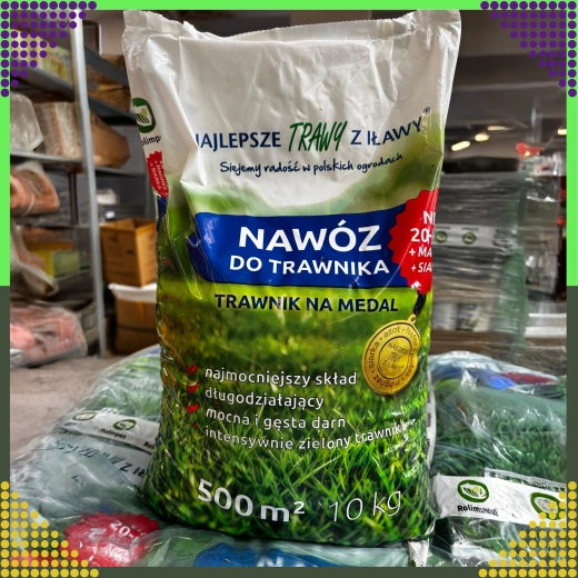 Engrais gazon multicomposant NPK 20-8-10 granulés 10 kg