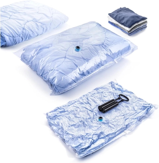 Sacs de rangement sous vide Lamart avec pompe 45 × 70 cm - 2 pièces