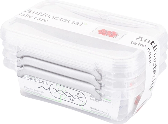 Finition antibactérienne pour un stockage hygiénique