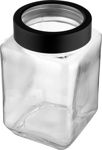 Couvercle à vis noir pour une fermeture propre et sûre