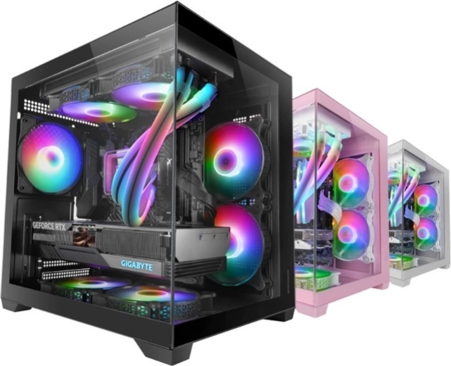 Boîtier PC MARS MC-View2 Black mATX