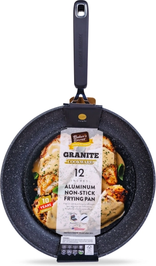 Poêle en aluminium Baker's Secret avec revêtement antiadhésif de 30 cm