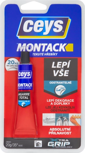 Colle de montage 20 g CEYS MONTACK – clous liquides, amovible