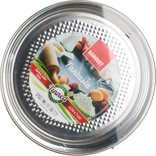 Tôle étamée robuste pour une cuisson uniforme