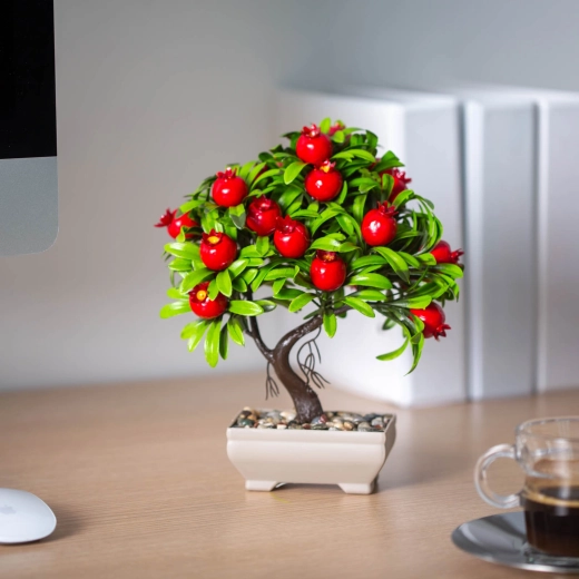 Plante artificielle grenade 18 × 24 cm