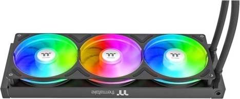 Trio de ventilateurs ARGB 120 mm sur radiateur 360 mm