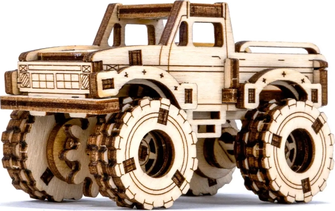 Puzzle 3D en bois Monster Truck – Modèle 4