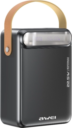 Batterie externe Awei P102K 80 000 mAh avec charge rapide 22,5 W