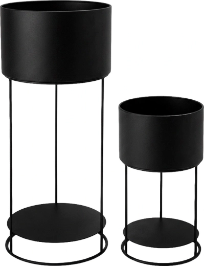 Métal noir mat résistant