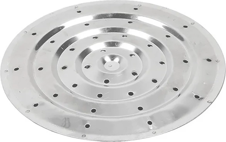 Plaque en acier inoxydable – diffuseur de flamme pour brûleur à gaz 19 cm