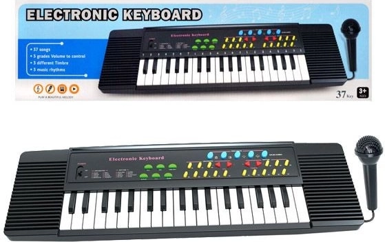 Clavier électronique pour enfants avec micro (37 touches) - 1 pièce