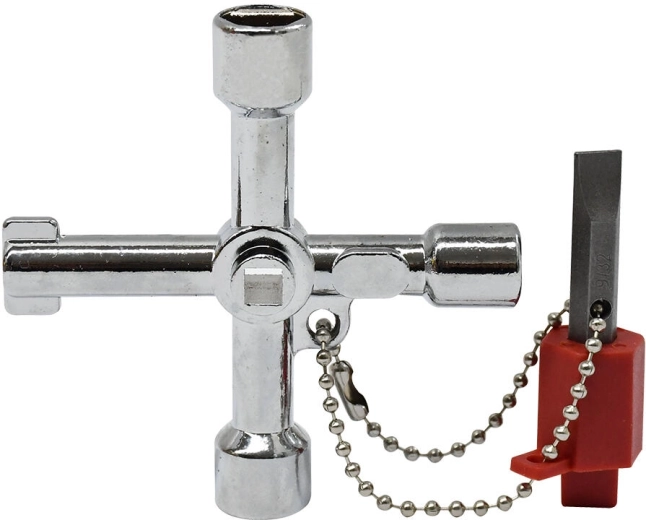 Clé universelle pour armoires de distribution