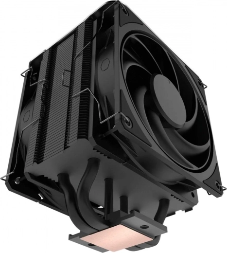 Design noir élégant avec cache supérieur