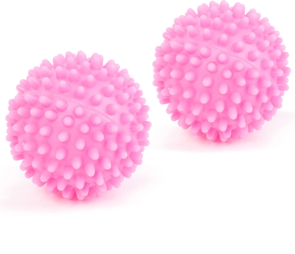 Balles de séchage roses, 2 pièces