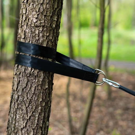 Fixation solide avec anneaux en D en acier