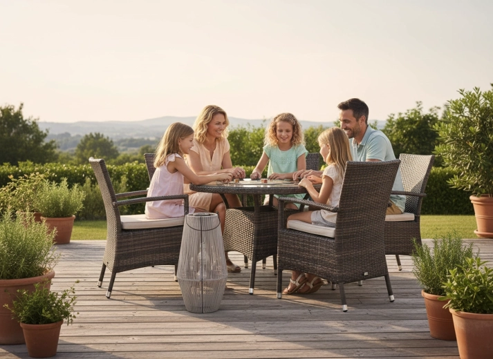 Lanterne lampion solaire grise 47 cm