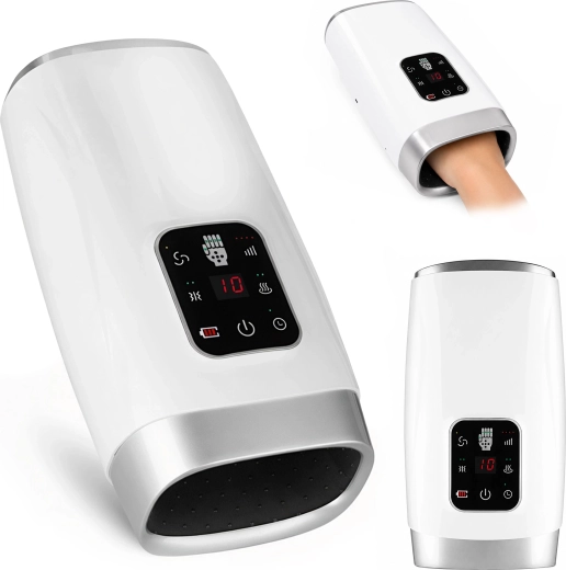 Appareil de massage compressif sans fil KADEN pour les mains avec chauffage