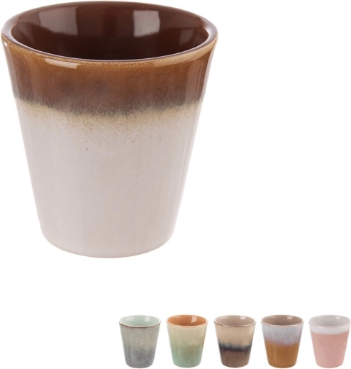 Tasse à espresso en grès 0,1 l sans anse (assortiment d’émaux)