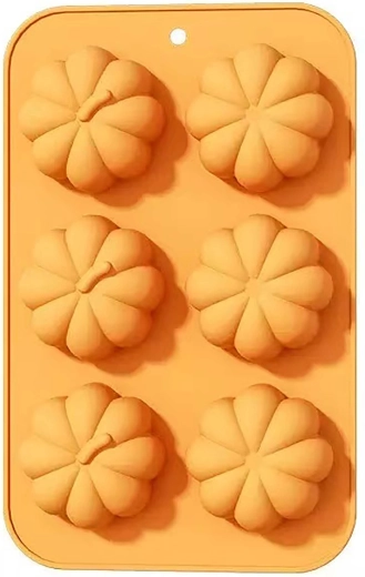 Moule en silicone citrouille orange 27 × 17 × 3 cm
