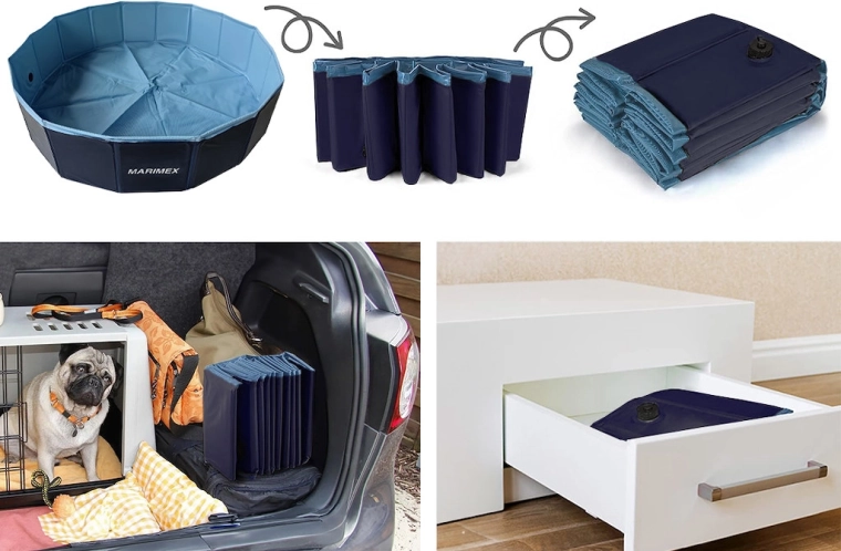 Solution compacte avec sac de rangement