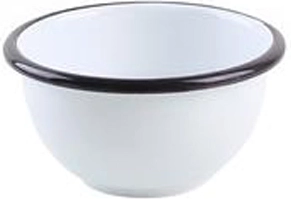 Bol émaillé 10 cm blanc