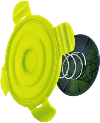 Couvercle étanche avec 4 clips et joint en silicone