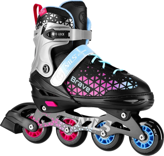 Rollers 2-en-1 NILS Extreme Brave – S (29-33)