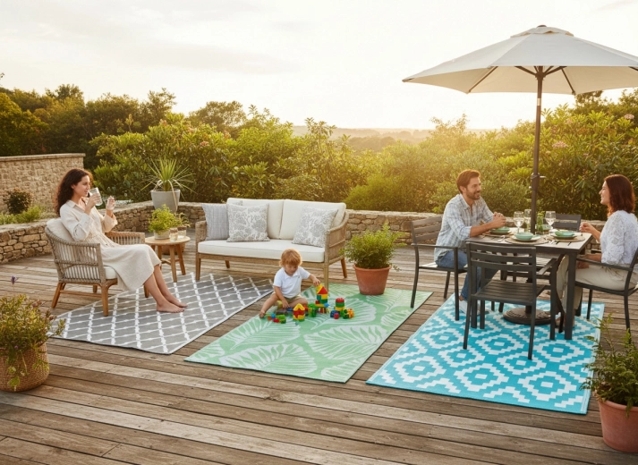 Des motifs stylés pour chaque terrasse