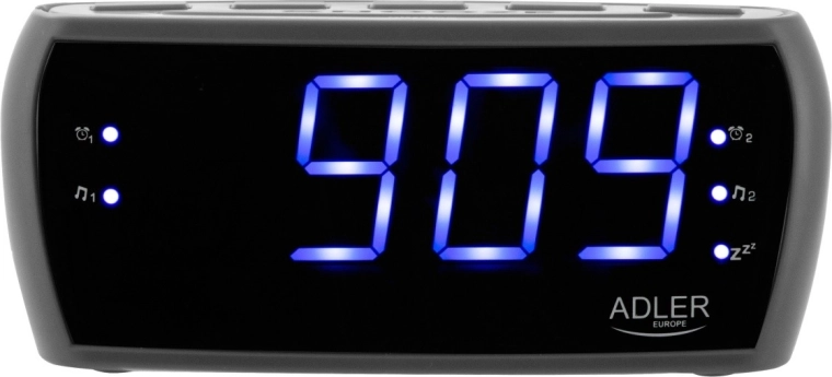 Radio-réveil avec radio FM/AM et grand écran LED ADLER AD 1121 S