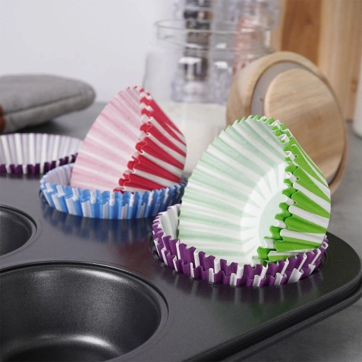 72 caissettes colorées incluses