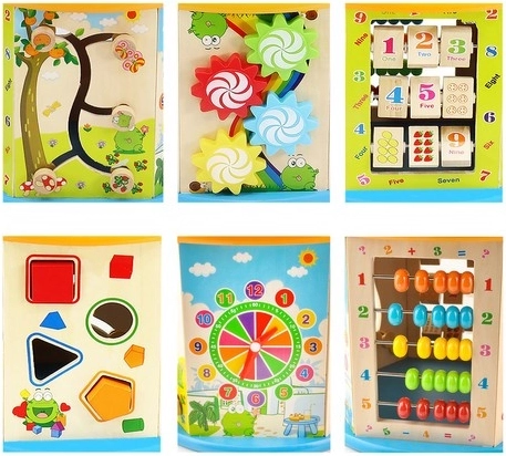 Apprendre en jouant : nombres, formes, couleurs et le temps