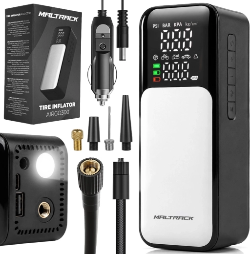 Mini compresseur portable AirGO300 pour pneus