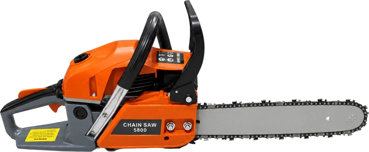 Tronçonneuse thermique à chaîne pour le bois avec guide-chaîne - 1 pièce